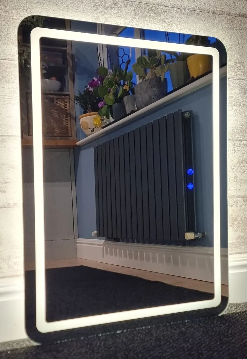 LED Bathroom Mirror 80x60cm or 60x80cm Antifog - Image 4