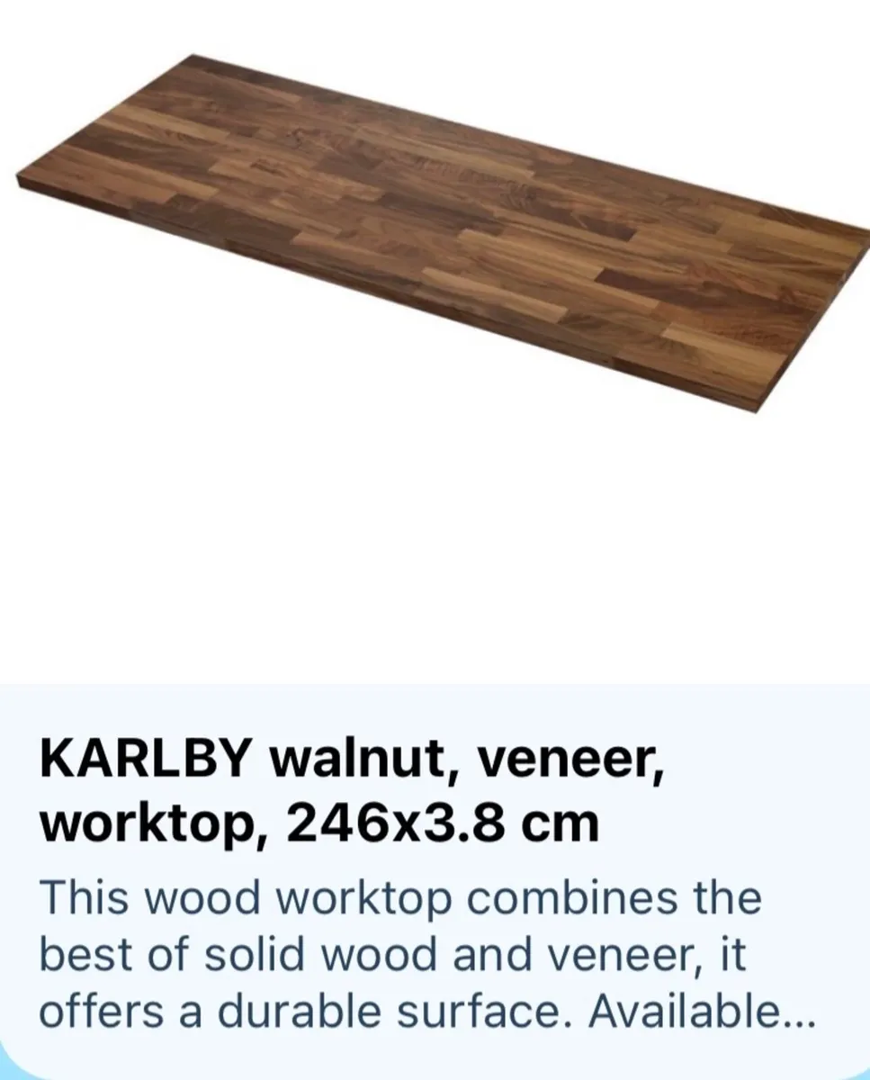 Brand New -Kitchen Counter Top or Office Desk top. - Image 2