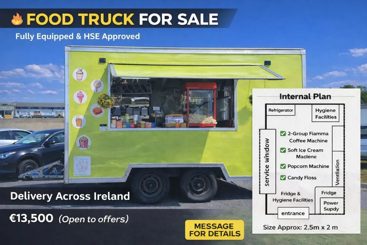 Food truck, HSE approved, ready to work - Image 1
