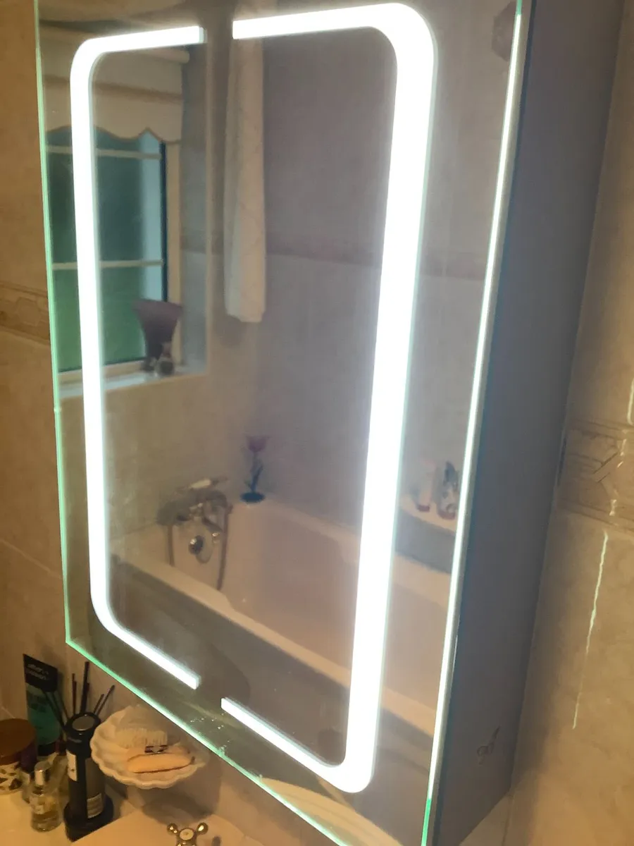 Illuminateed LED BathroomMirror Cabinet by ATHENA - Image 1