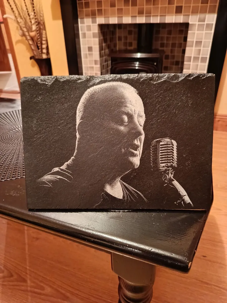 Picture on slate christy Moore