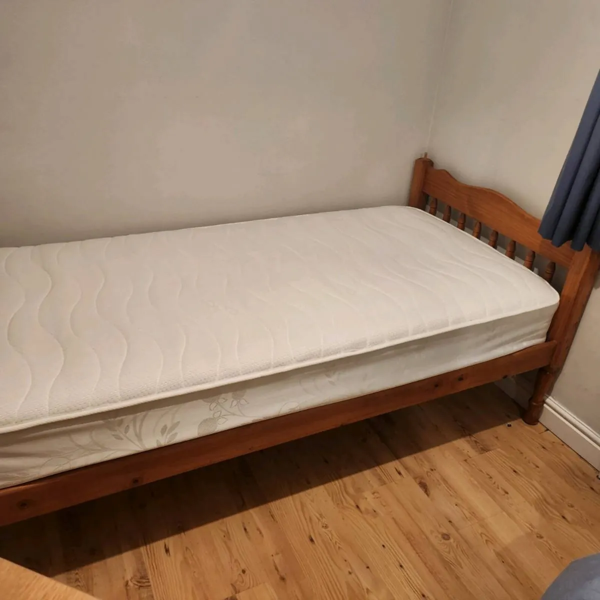 Single Bed and Mattress - Image 2