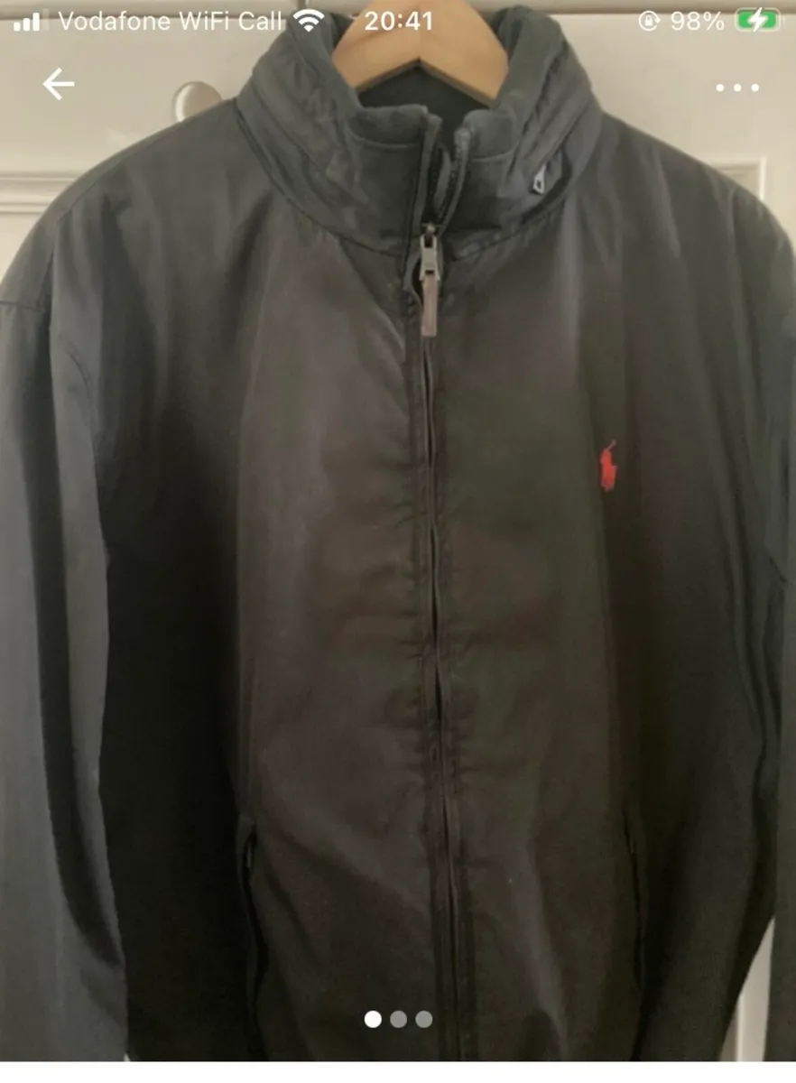 Ralph Lauren Polo Bomber Jacket XL - Image 1