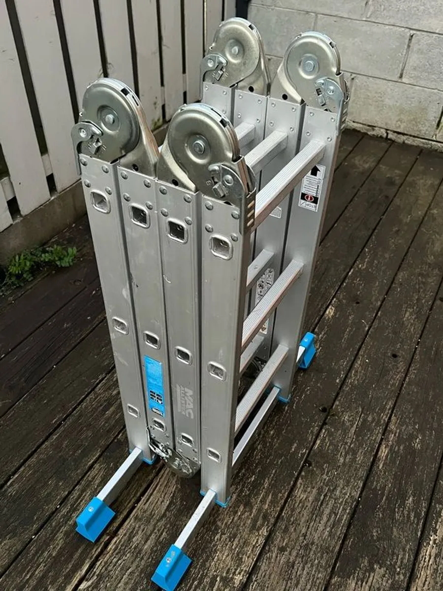 Mac Allister 3.17m Combination Ladder - Image 1