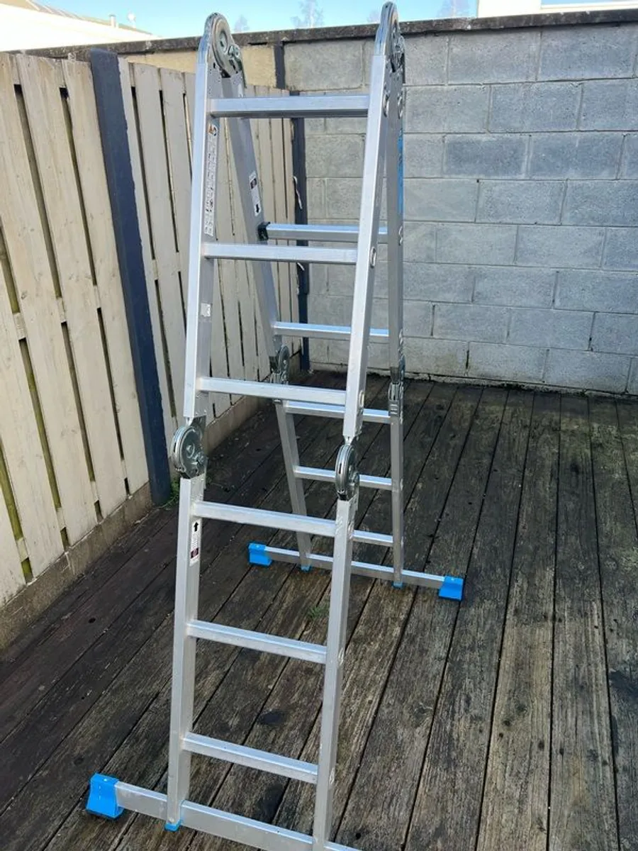 Mac Allister 3.17m Combination Ladder - Image 2