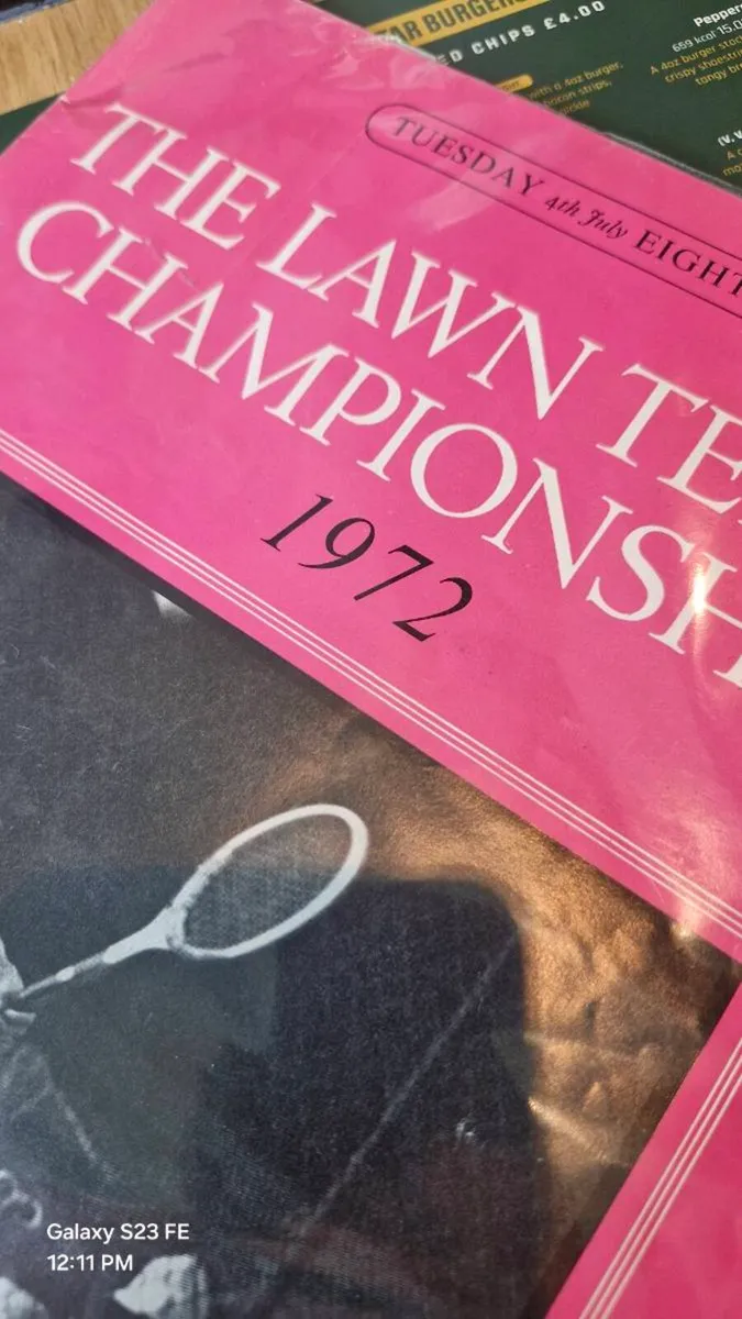 Wimbledon - Lawn Tennis Championships Programme - - Image 2
