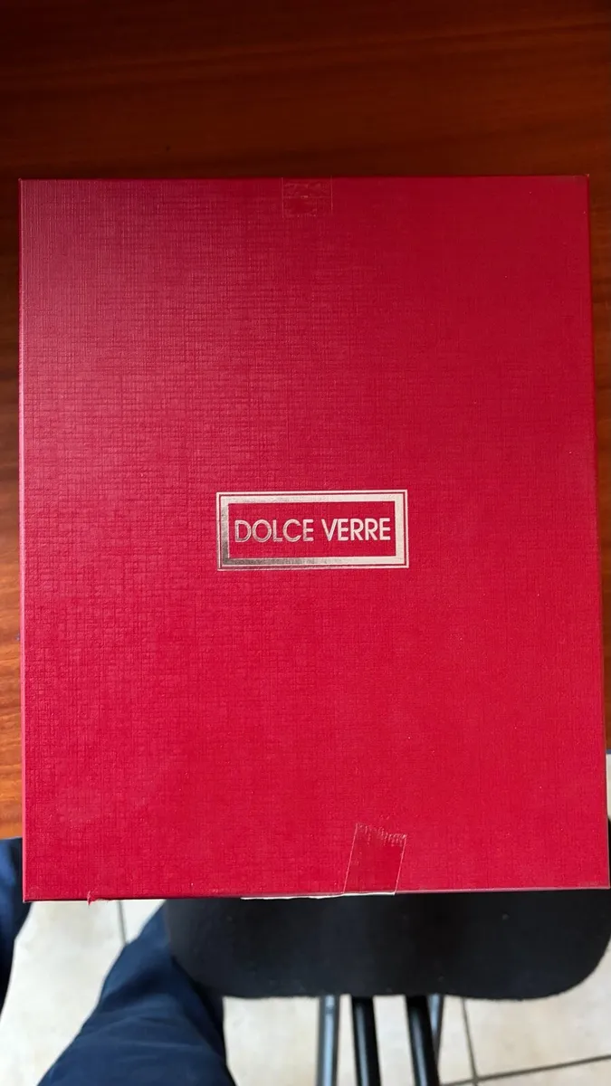 Glass glass reindeer tree decorations - Image 1