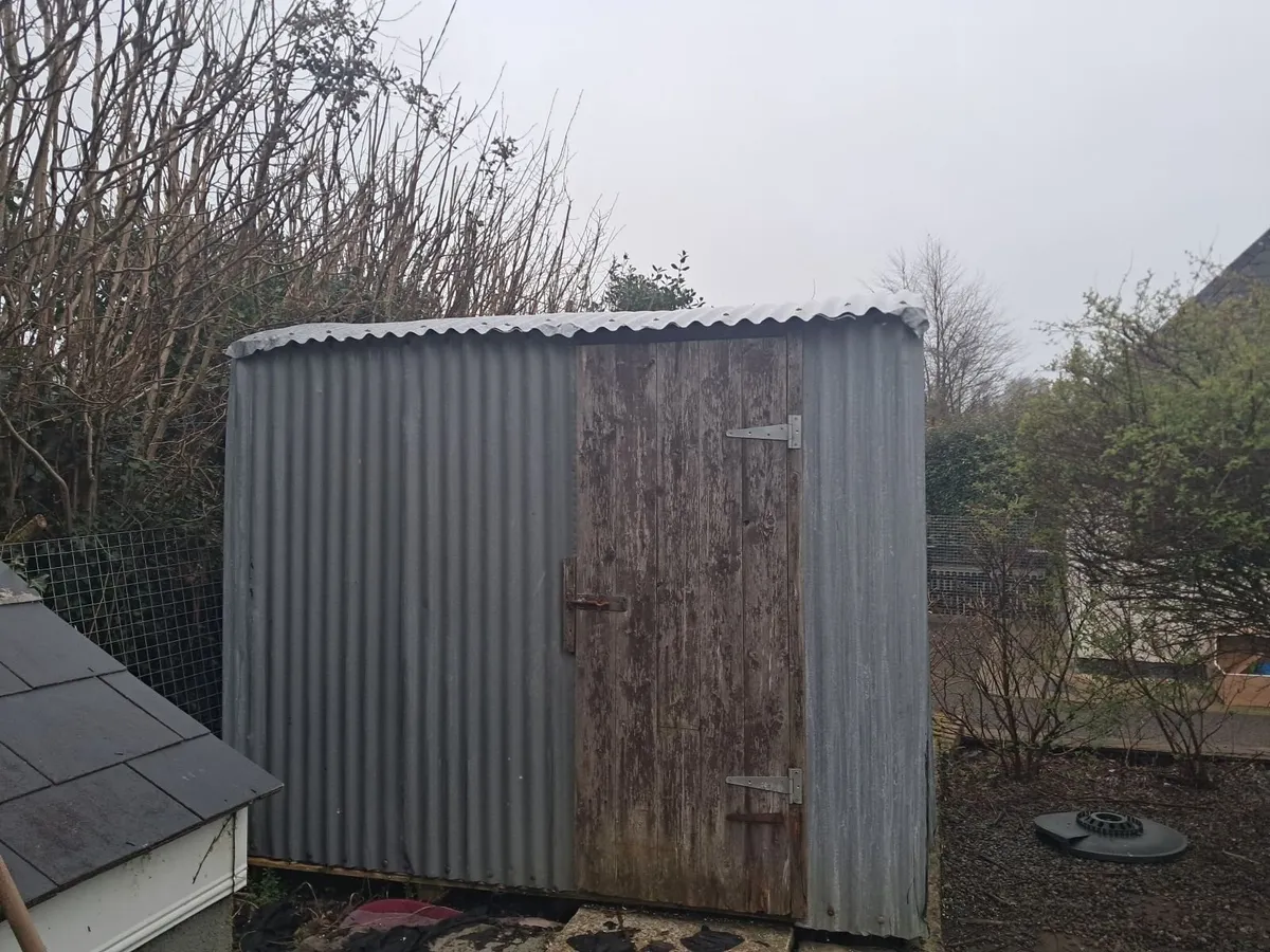 Galvanise insulated shed - Image 1