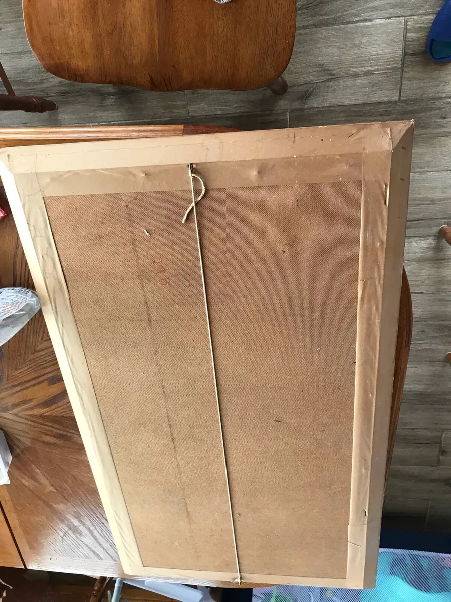 Large Framed print Barrie A.F Clarke Spitfire - Image 4