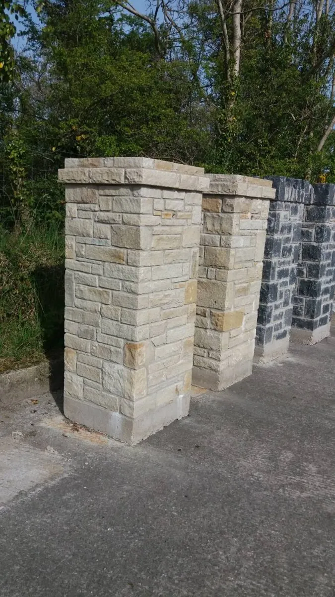 Prebuilt Stone pillars - Image 1