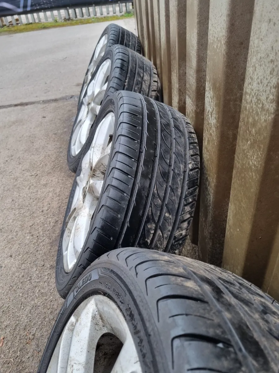 Opel Corsa alloys 2011 Nissan Qashqai Alloy - Image 2