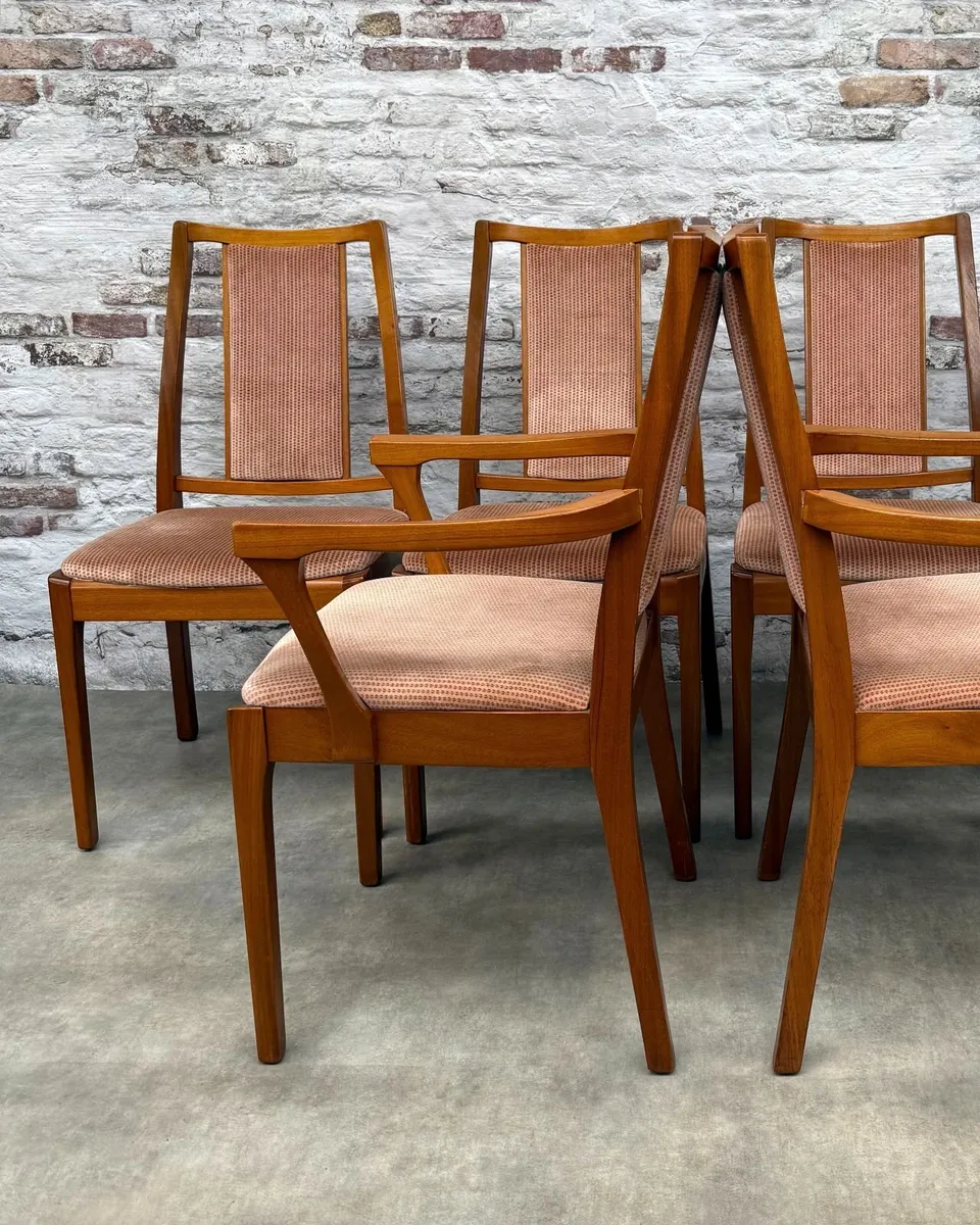 Mid Century Dining Chairs - Image 4