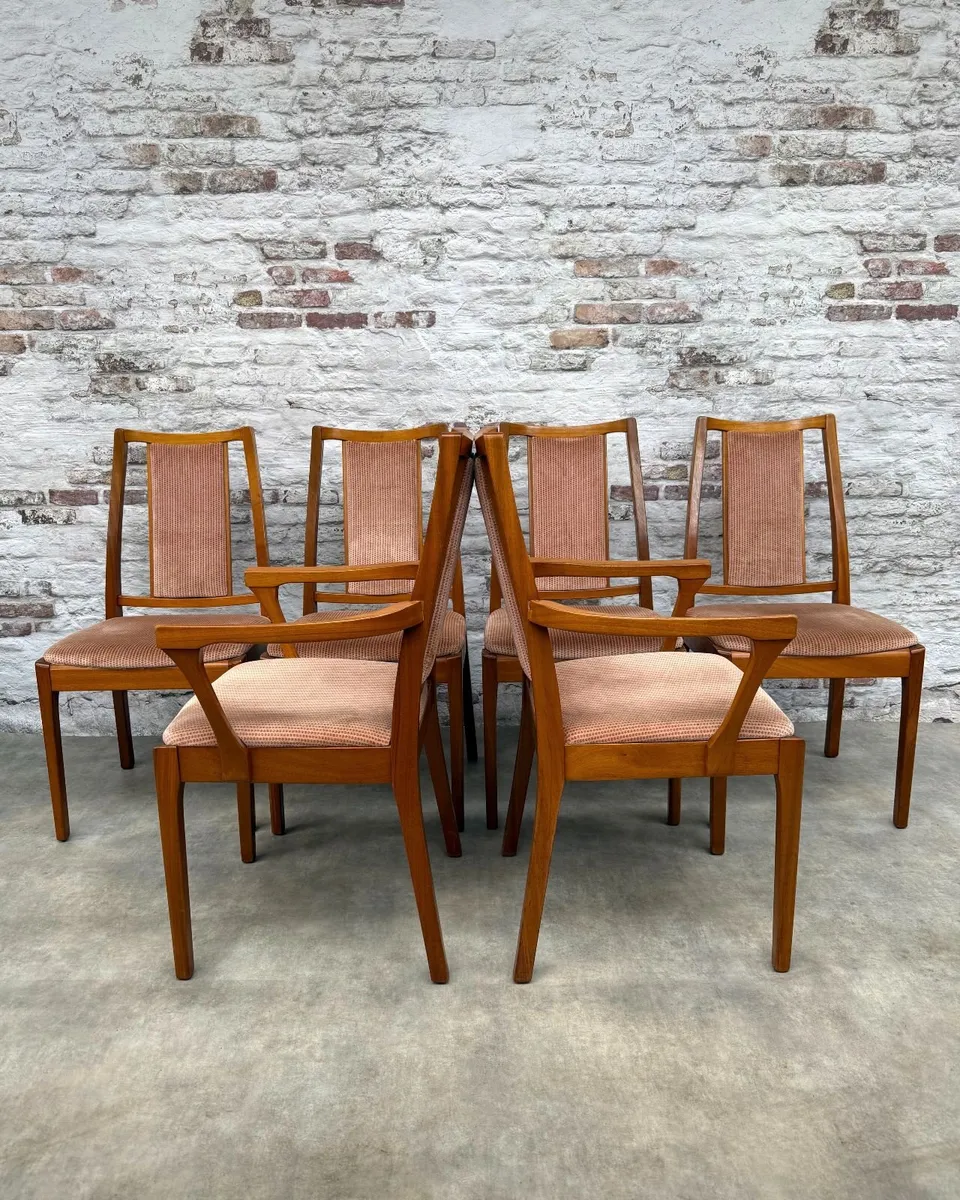Mid Century Dining Chairs - Image 1
