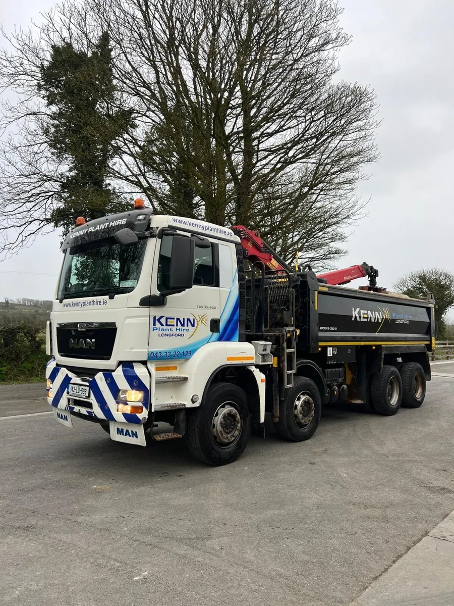 MAN 35 400 8X4 TIPPER GRAB - Image 1