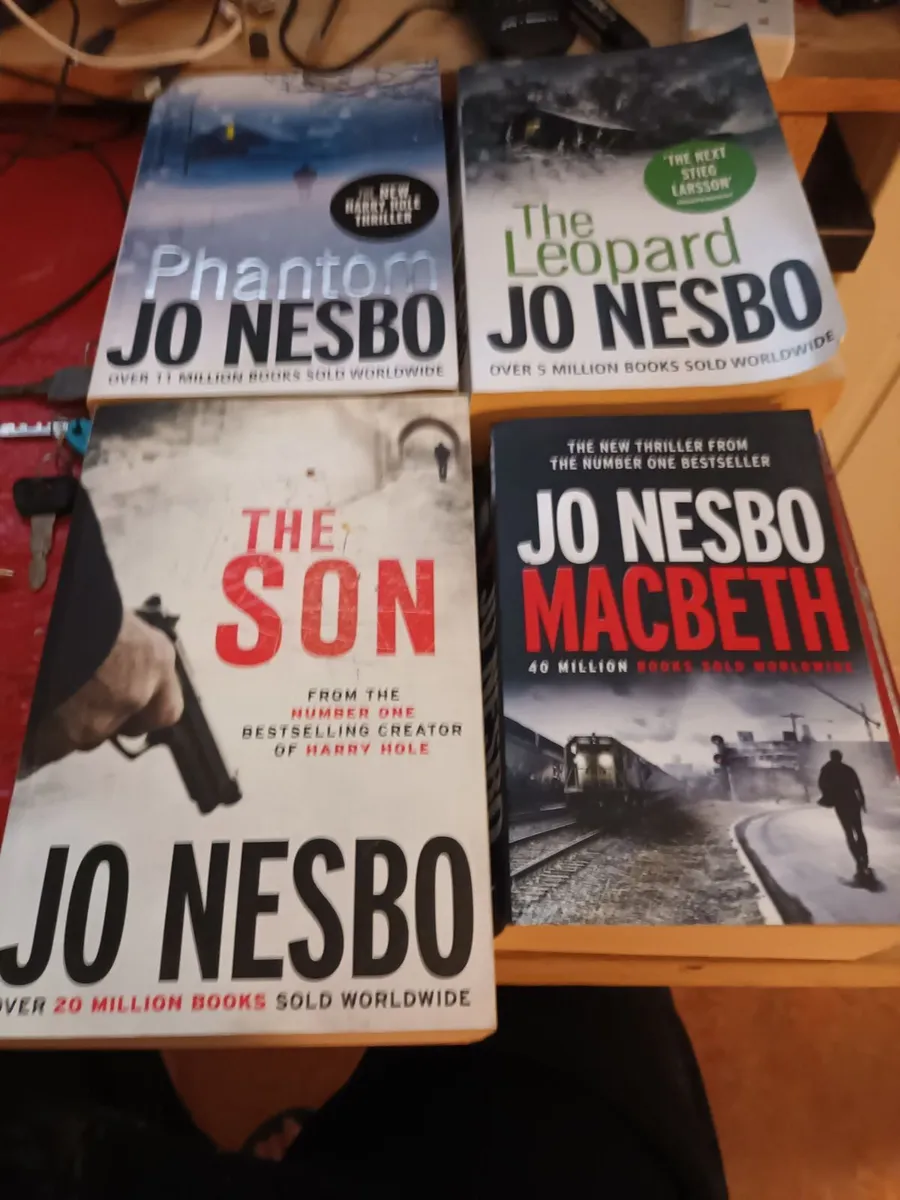 4 books by Jo Nesbo