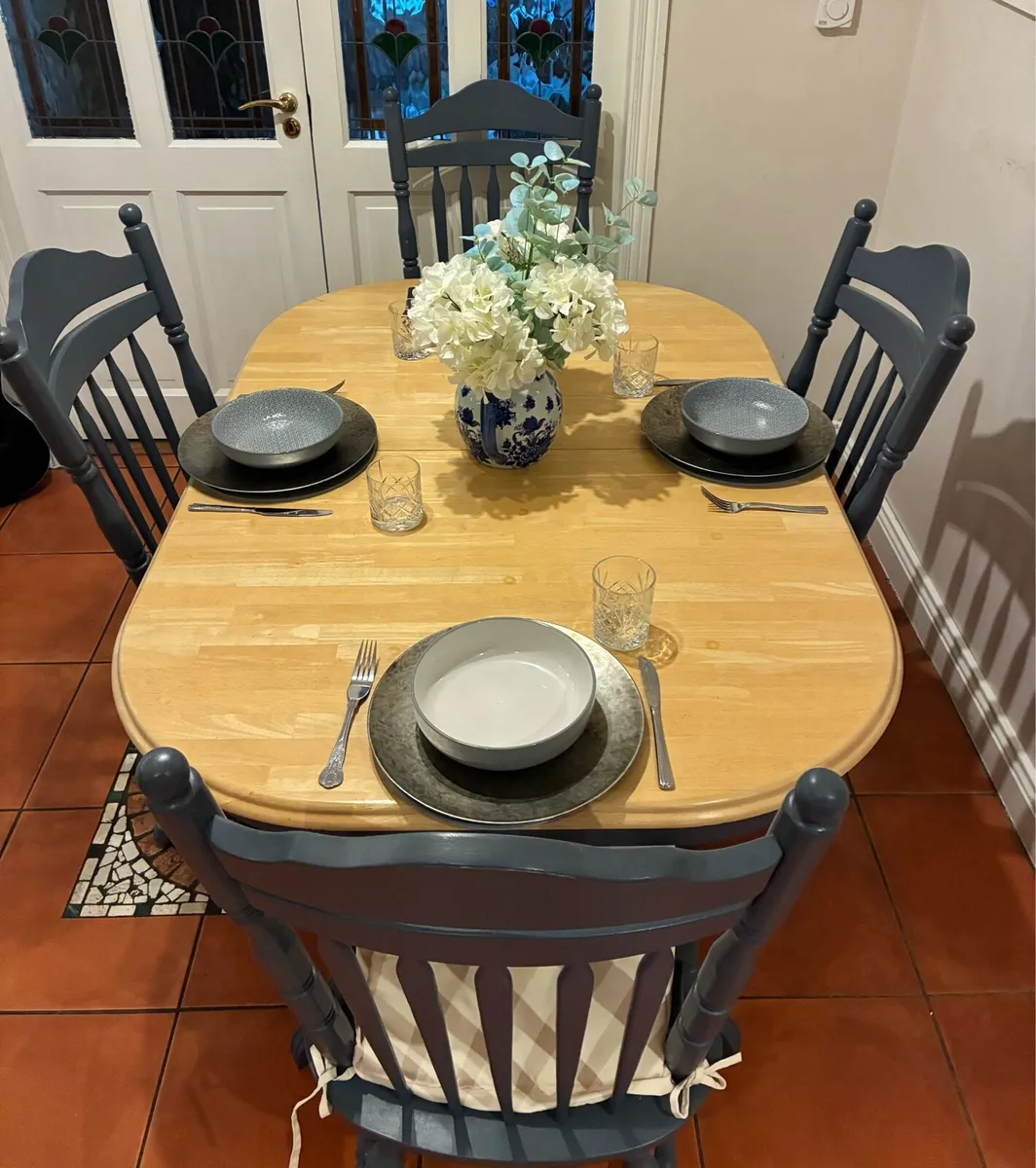 Farmhouse chairs x6 - Image 3