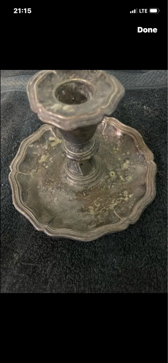 Old style candle stick holder - Image 4