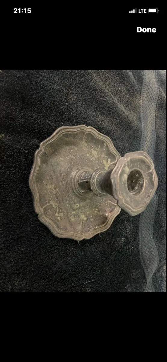 Old style candle stick holder - Image 1