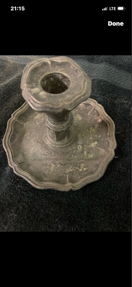 Old style candle stick holder - Image 2