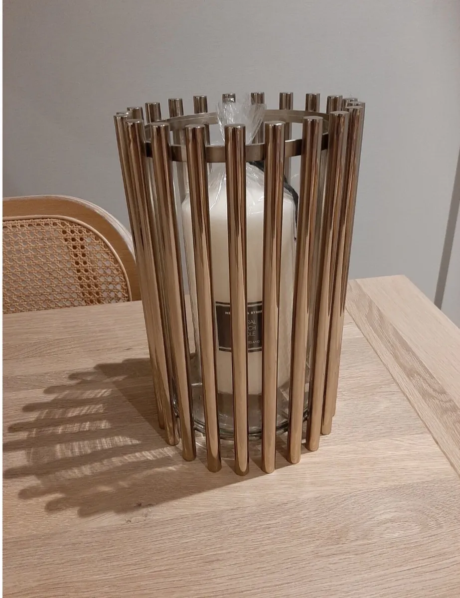 Meadows & Byrne Candle and Holder