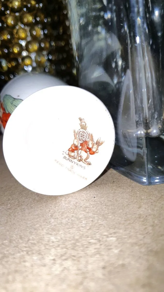 Royal Doulton Bunnykins Set Cup Plate Egg Cup - Image 2