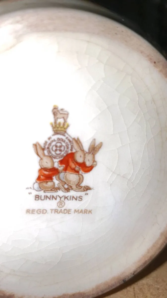 Royal Doulton Bunnykins Set Cup Plate Egg Cup - Image 3