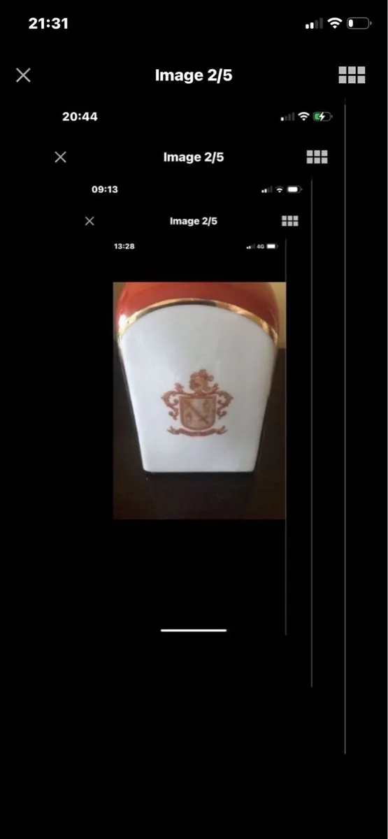 Very Rare Carlos1 Ceramic Decanter - Image 2