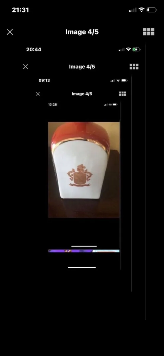 Very Rare Carlos1 Ceramic Decanter - Image 4