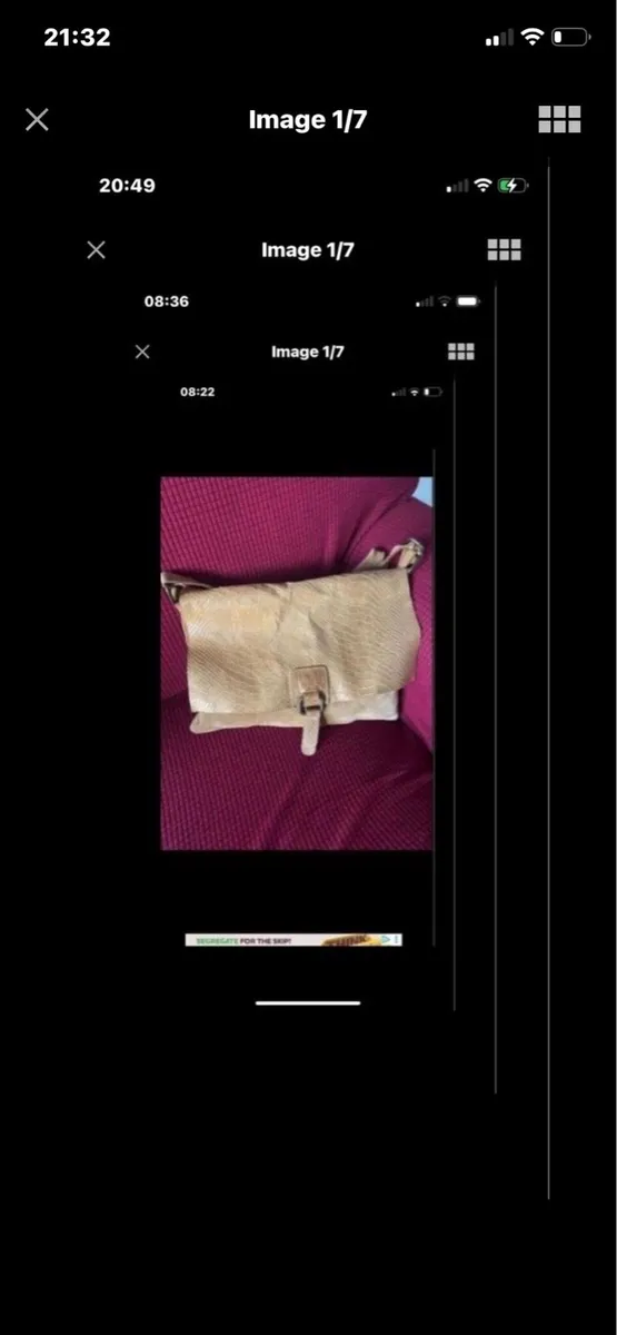 Leather Shoulder Bag - Image 1