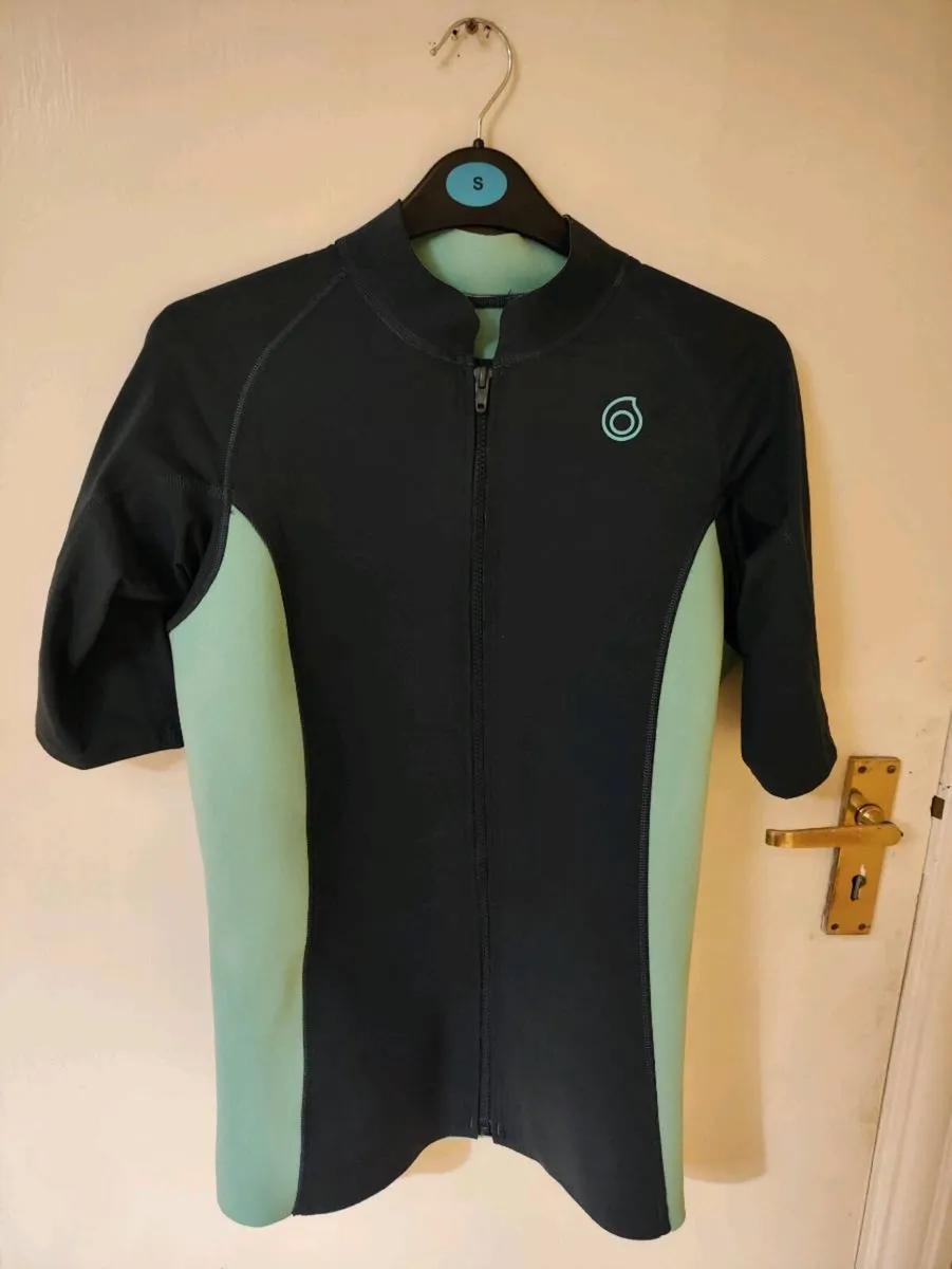 🌊 Men’s Neoprene Top – Decathlon 500 (Short Sleev - Image 1