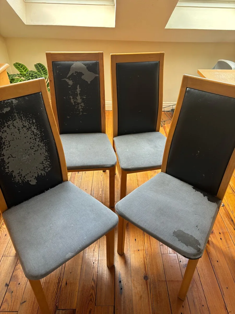 Table and 4 chairs FREE - Image 2