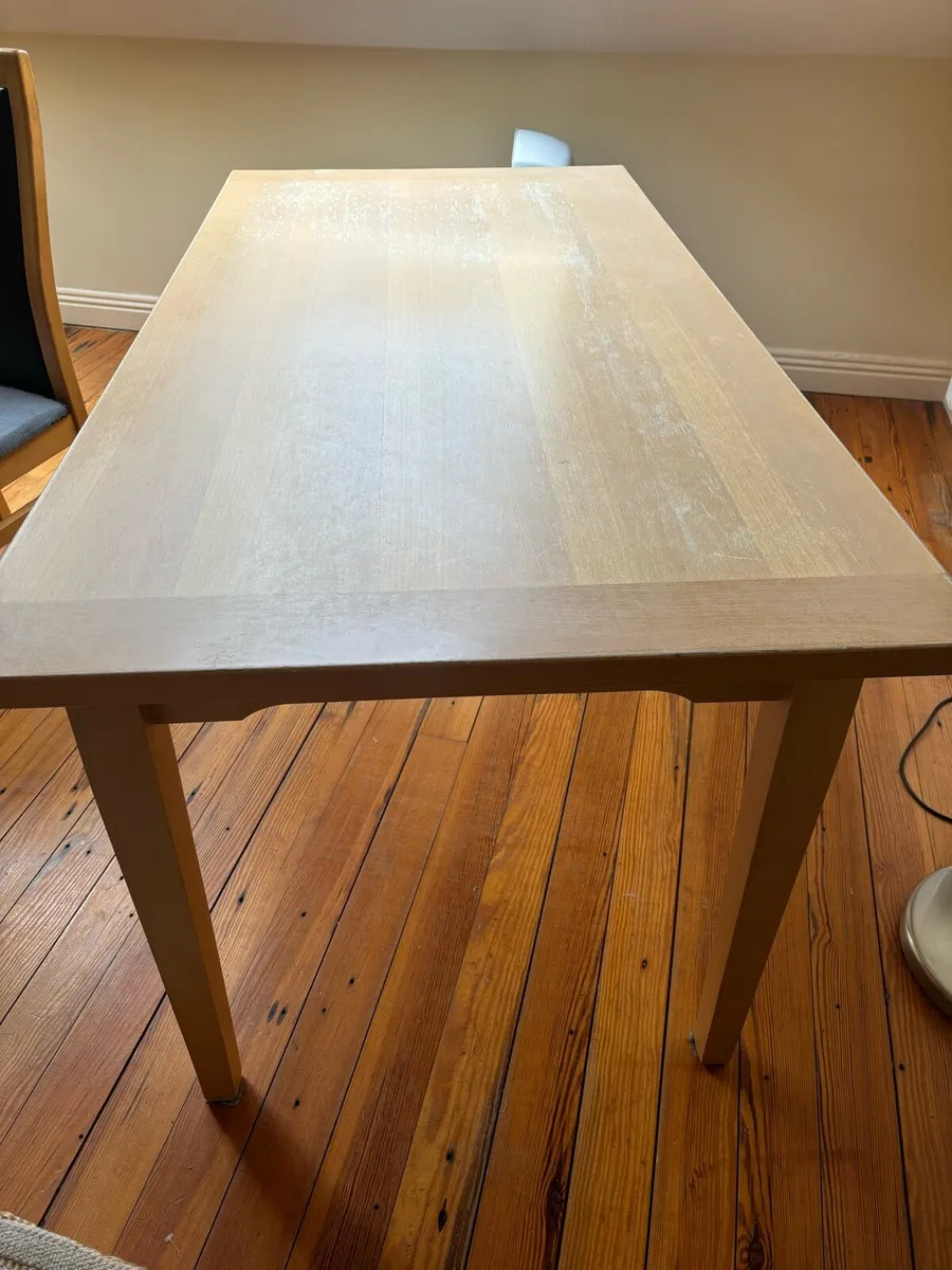 Table and 4 chairs FREE - Image 3