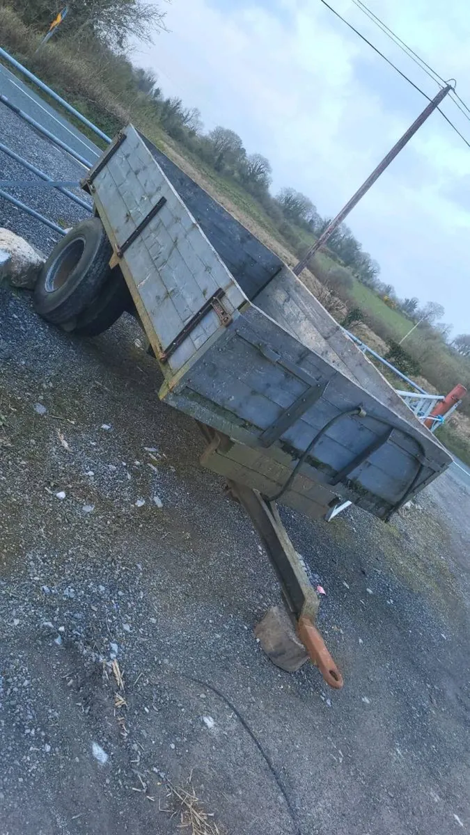 Ex40, 9x6 tipping trailer, ifor Williams sides - Image 3