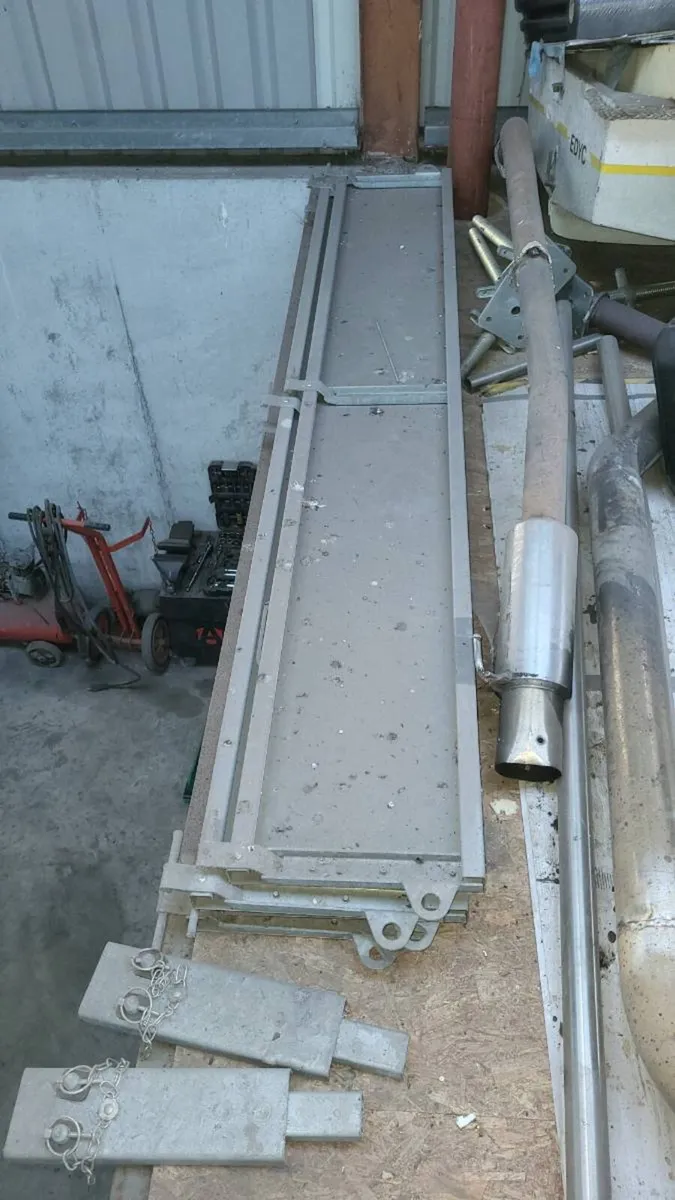 Ex40, 9x6 tipping trailer, ifor Williams sides - Image 4