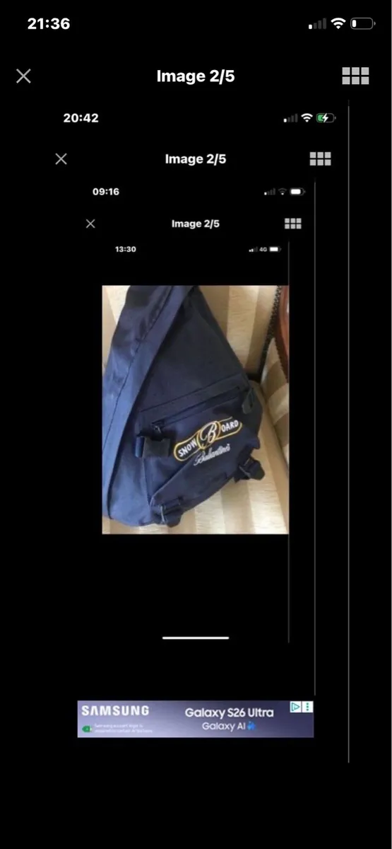 NEW-Snowboard Shoulder Bag - Image 2