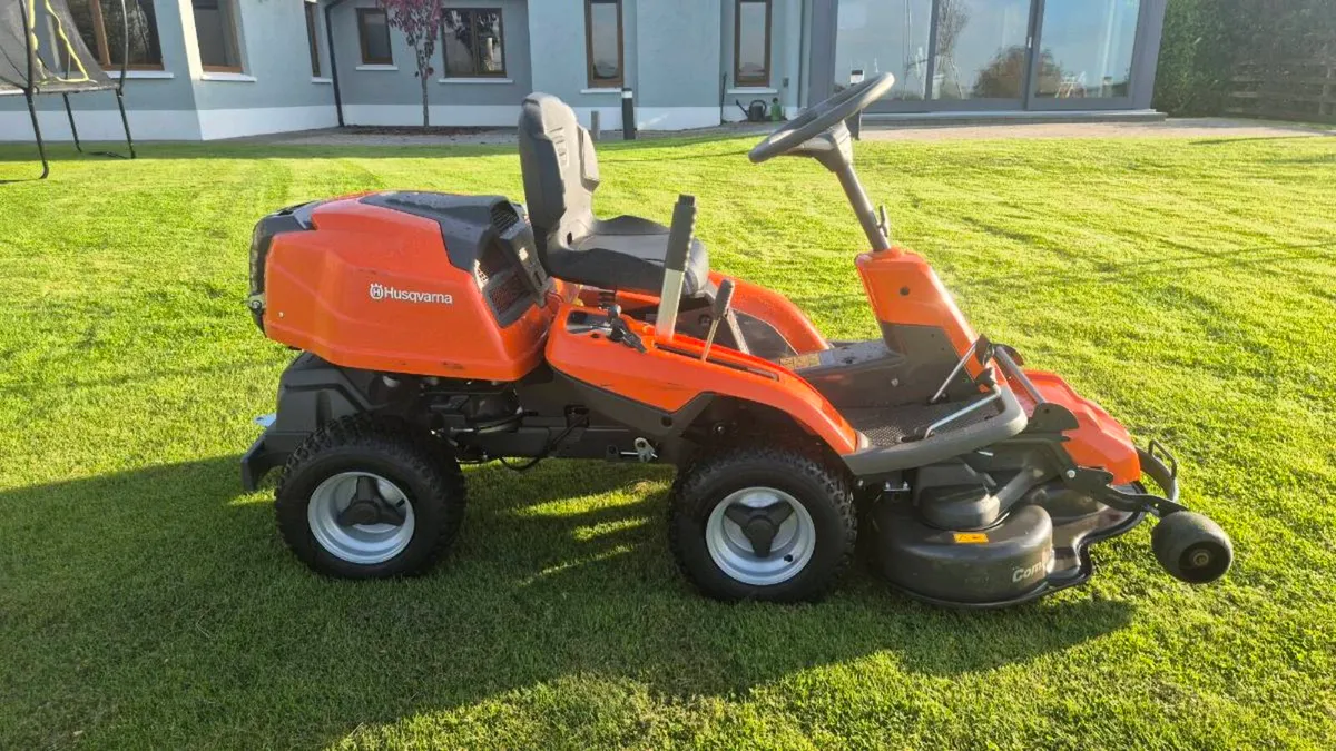 Husqvarna R214TC Ride-On Mower – Low Hours (45) - Image 2