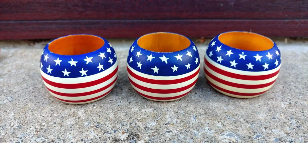 7 Napkin Holders. USED. - Image 1