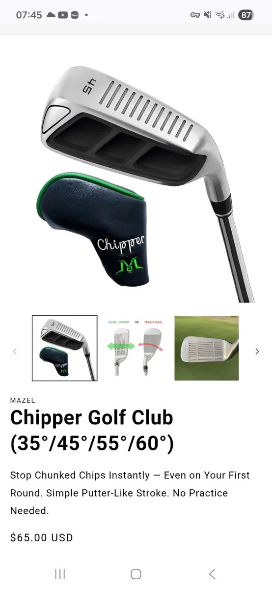 Mazel Chipper Golf club - Image 1