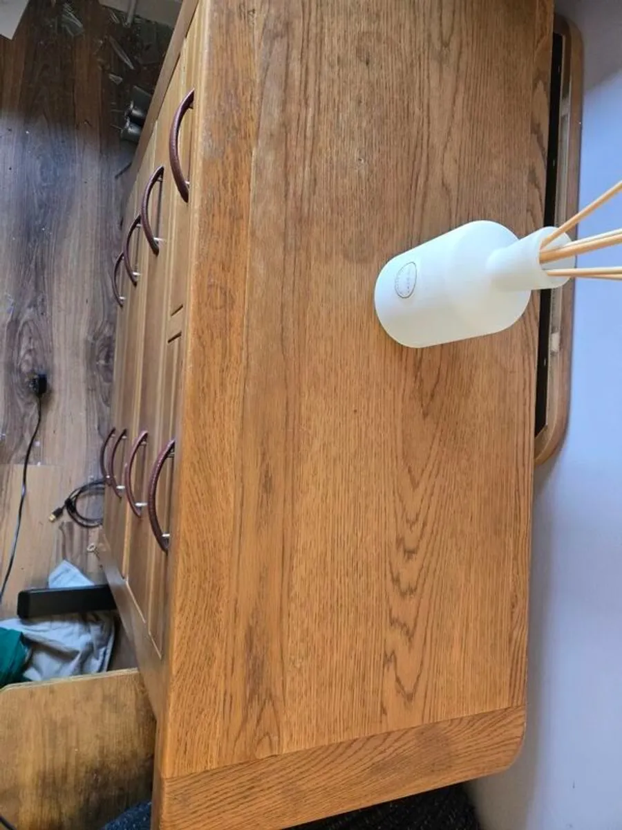 solid oak chest of drawers REDUCED - Image 2