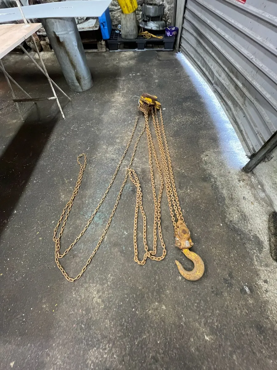 5 tonne chain bkock - Image 1