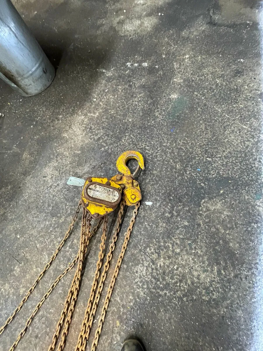 5 tonne chain bkock - Image 2