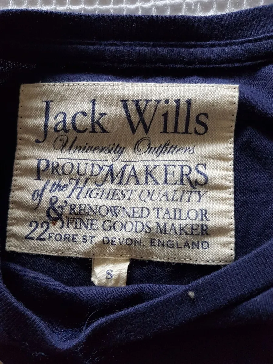 Jack Wills GBR Polo Shirt Sz S - Image 3