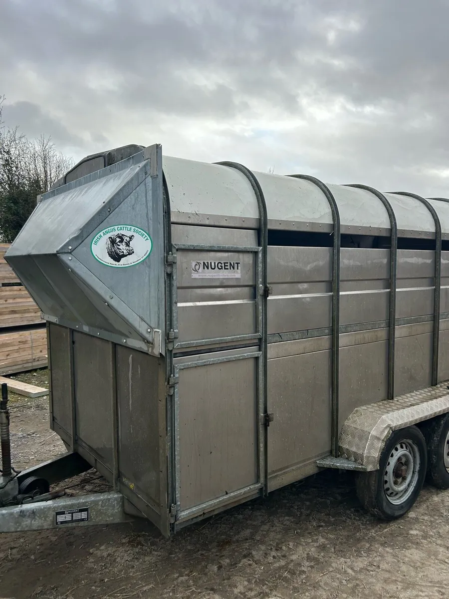 Nugent Livestock Trailer 14ft - Image 3