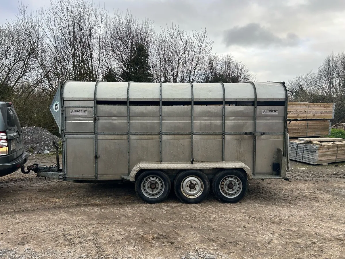 Nugent Livestock Trailer 14ft - Image 1