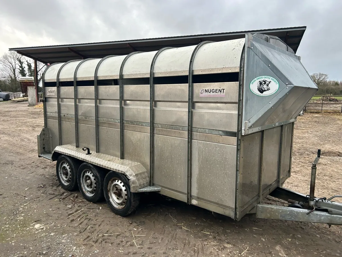 Nugent Livestock Trailer 14ft - Image 2
