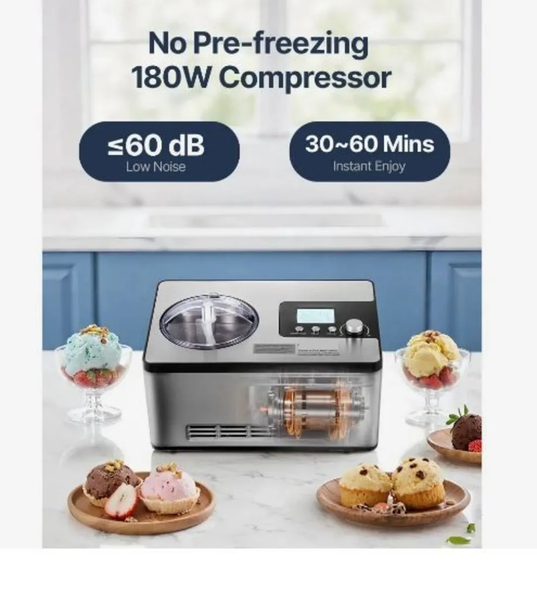 1.9 L Automatic Ice Cream Machine - Image 4