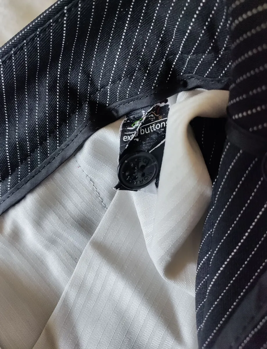 Greg Norman Golf Pinstripe Trousers 36W/30L - Image 4