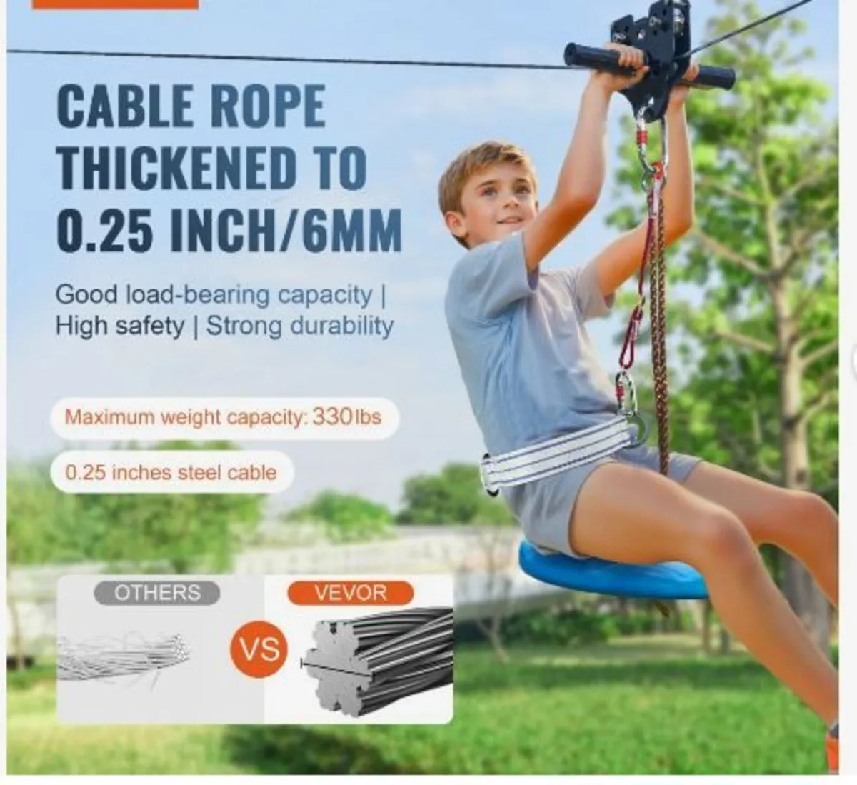 Zipline Kit for Kids and Adult - Image 2