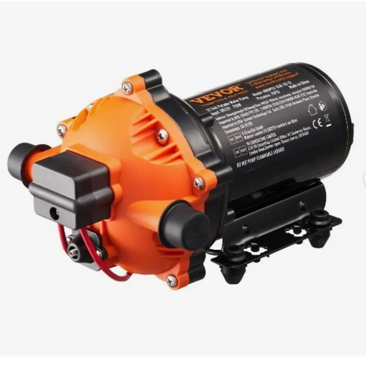 12V Diaphragm Pump, 5 GPM - Image 1