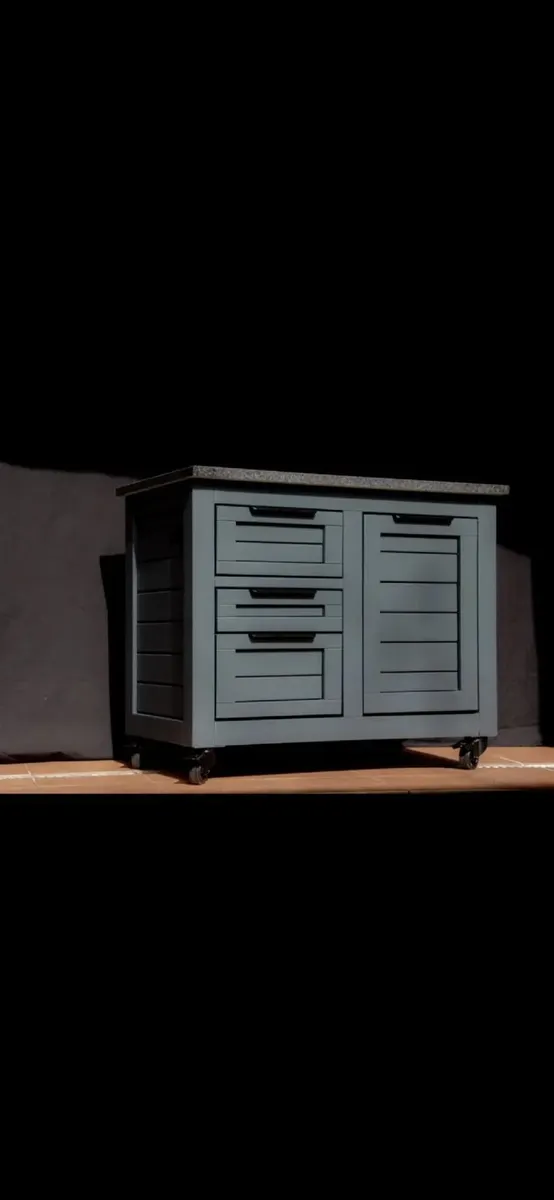 Kamado table. Out dor cabinet - Image 3